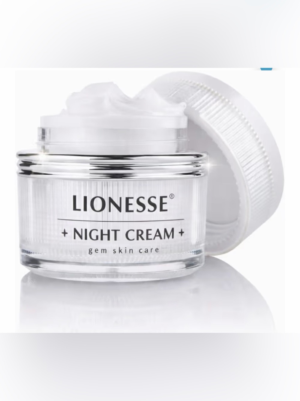 Lionesse White Pearl Night Cream - Deeply Hydrates - Paraben Free - 1.06 Oz